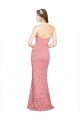 Fitted Sweetheart Mermaid Lace Prom Dress