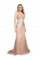 Sleek Long Mermaid Sparkling Sequin Prom Dress