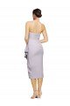 Short Strapless Crepe Cocktail Prom Dress / Homecoming Dress with Ruffles