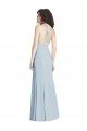 Criss Cross Open Back Trumpet Prom Dress